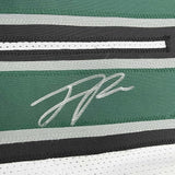 Framed Autographed/Signed Jaelan Phillips 35x39 Philadelphia White Football Jersey PSA/DNA COA
