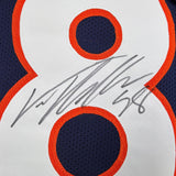 Autographed/Signed Von Miller Denver Blue Football Jersey Beckett BAS COA