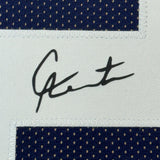 Framed Facsimile Autographed Cam Newton 35x39 Auburn Blue Reprint Laser Auto College Football Jersey