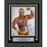 Framed Autographed/Signed Hulk Hogan 16x20 WWE WWF Hulkamania Wrestling Photo Beckett BAS COA #5