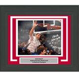 Framed Autographed/Signed Bobby Bob Knight Net Indiana Hoosiers 16x20 College Basketball Photo Beckett BAS COA