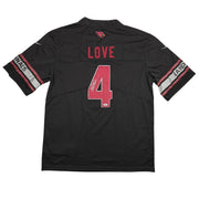 Autographed/Signed Jeremiyah Love Arizona Black Football Jersey PSA/DNA COA
