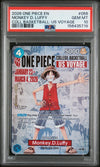 2026 One Piece Promo College Basketball US Voyage Monkey D. Luffy #P-055 PSA 10