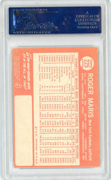 Graded 1964 Topps Roger Maris #225 Baseball Card PSA 7 Near Mint
