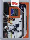 2026 Topps Bowman U Now Gavin McKenna #2A Orange Relic /25 1st Collegiate Goal Seals Penn State Comeback Penn State Nittany Lions Rookie RC Hockey Card