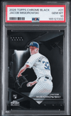 Graded 2026 Topps Chrome Black Jacob Misiorowski #21 Rookie RC Baseball Card PSA 10 Gem Mint
