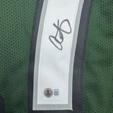 Framed Autographed/Signed Alshon Jeffery 35x39 Philadelphia Green Football Jersey Beckett BAS COA