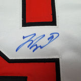 Framed Autographed/Signed Jamie Drysdale 35x39 Philadelphia Orange Hockey Jersey Beckett BAS COA