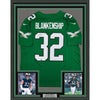 Framed Autographed/Signed Reed Blankenship 35x39 Philadelphia Eagles Kelly Green Football Jersey Fanatics COA