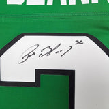 Framed Autographed/Signed Reed Blankenship 35x39 Philadelphia Eagles Kelly Green Football Jersey Fanatics COA