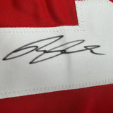 Framed Autographed/Signed Ricky Pearsall 35x39 San Francisco Red Pro Cut Football Jersey Beckett BAS COA