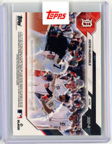 2026 Topps Now Kevin McGonigle #302R Black Relic /10 1st MLB Walk Off Hit Seals Series Win Vs Seattle Detroit Tigers Rookie RC Baseball Card