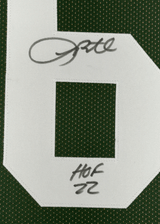 Framed Autographed/Signed Leroy Butler 35x39 Green Bay Green Football Jersey Beckett BAS COA