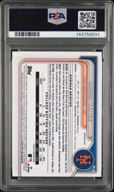 2024 Bowman Draft Chrome Refractor Carson Benge #BDC28 PSA 10