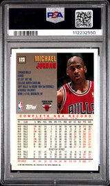 1997 Topps Michael Jordan #123 PSA 10