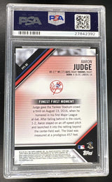2017 Finest Finest Firsts Aaron Judge #FFIAJ PSA 10