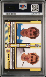 2004 Mundi Cromo Top Liga Foil Borja Fernandez/Daniel Rodriguez/Francisco Llompart/Lionel Messi #195 PSA 7