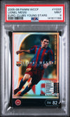 2005 Panini Wccf Young Stars Lionel Messi #YGS5 PSA 9
