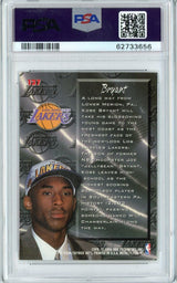 Graded 1996 Fleer Metal Kobe Bryant #137 Rookie RC Basketball Card PSA 8 NM-MT