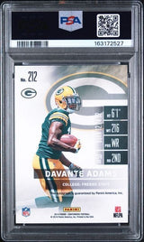 Graded 2014 Panini Contenders Davante Adams #212 Playoff Ticket Auto /99 Rookie RC Football Card PSA 10 Gem Mint
