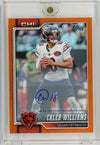 2026 Topps Caleb Williams #35 Orange Auto /25 Football Card