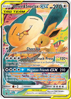 Eevee & Snorlax Gx - Sm169 - Sm Promos (Smp)