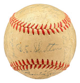 1949 Brooklyn Dodgers (28) Signed NL Baseball Jackie Robinson & More BAS