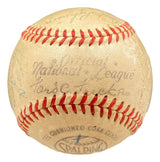 1949 Brooklyn Dodgers (28) Signed NL Baseball Jackie Robinson & More BAS