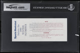 1980 Miracle On Ice USA (20) Signed Sweden Game Ticket February 12 BAS Auto 10