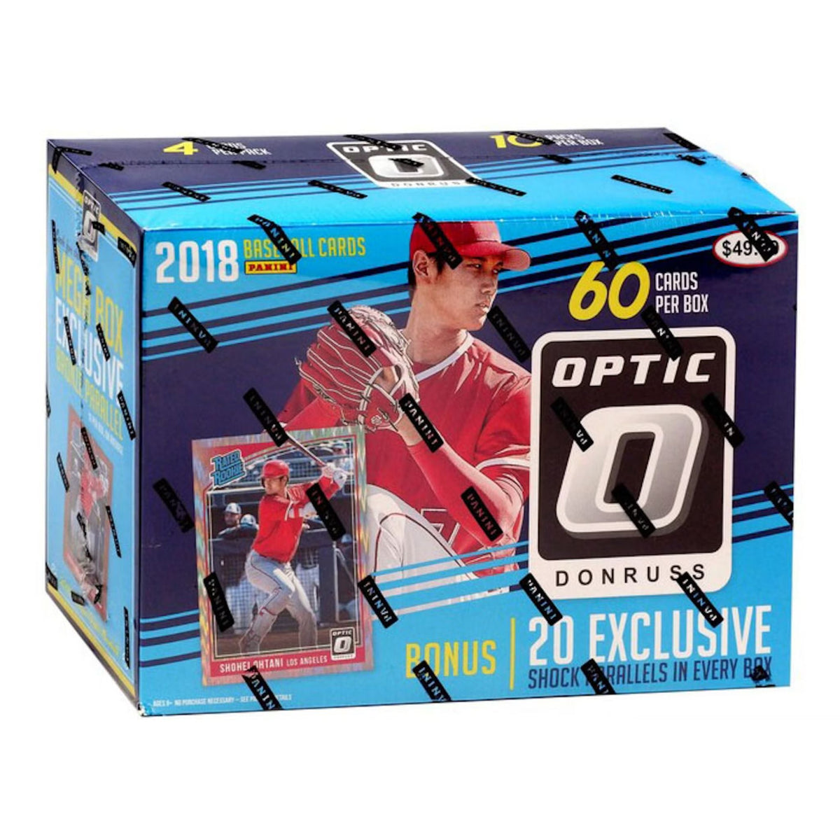 2018 Panini Donruss Optic Baseball Mega Box