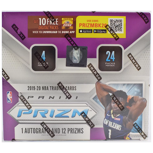 2019/20 Panini Prizm Basketball Retail Case (20 Ct)