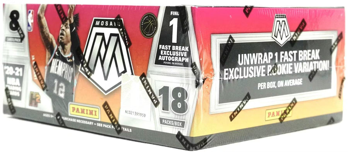 2020-21 Panini Mosaic Basketball Fast Break Box
