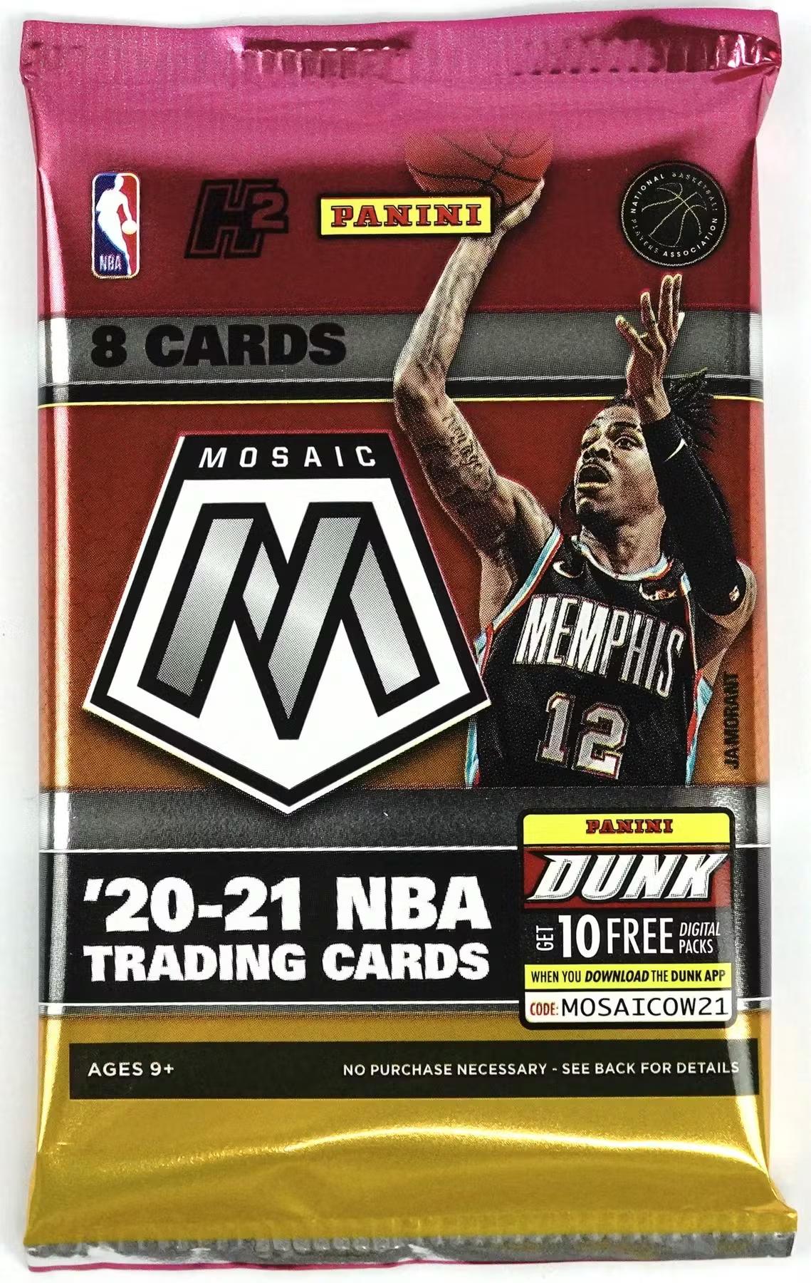 2020-21 Panini Mosaic Basketball Fast Break Box