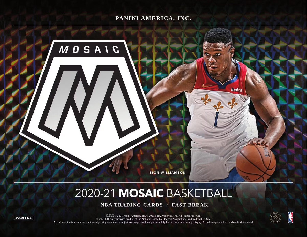 2020-21 Panini Mosaic Basketball Fast Break Box
