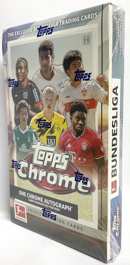 2020-21 Topps Chrome Bundesliga Soccer Hobby Box