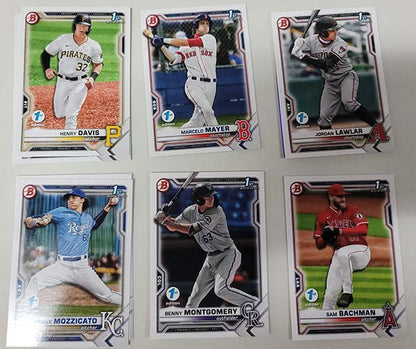 2021 Bowman Draft Baseball 1St Edition Box