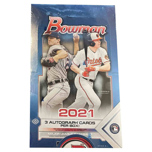 2021 Bowman Baseball Jumbo Hta Hobby Box