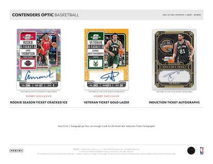 Panini - 2023/24 Contenders Optic Basketball (NBA) - Hobby Box