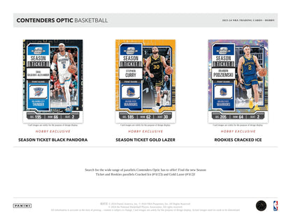 Panini - 2023/24 Contenders Optic Basketball (NBA) - Hobby Box