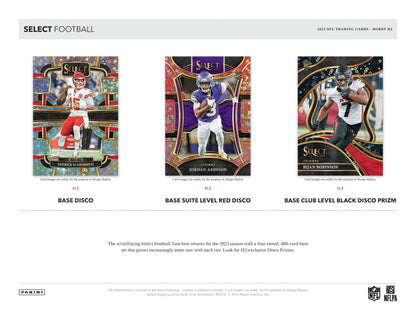 Panini - 2023 Select American Football (NFL) - Hybrid H2 Box
