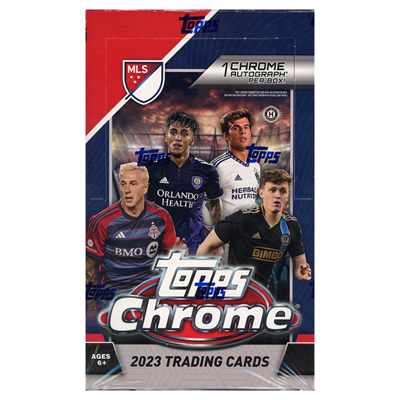 2023 Topps Chrome Mls Soccer Hobby Box