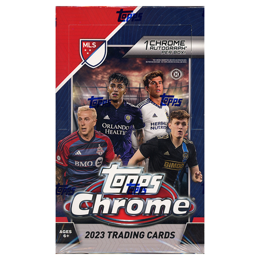2023 Topps Chrome Mls Soccer Hobby Box