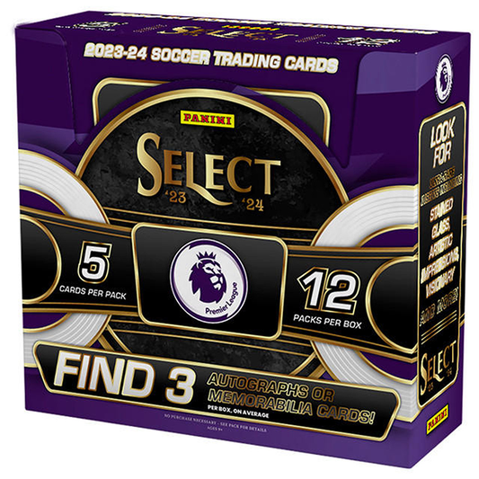 2023/24 Panini Select Epl Soccer Hobby Box