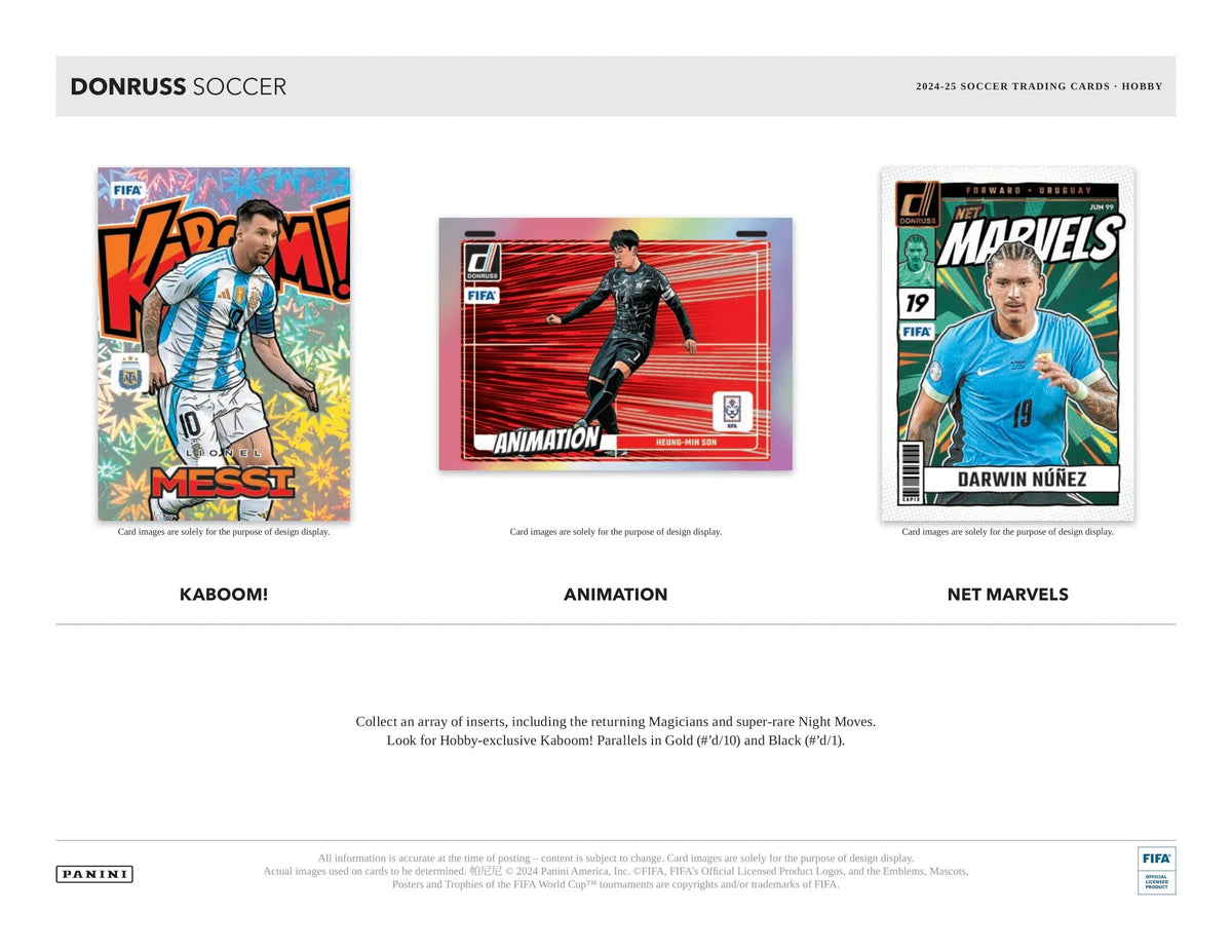 Panini - 2024/25 Donruss Football (Soccer) - Hobby Box