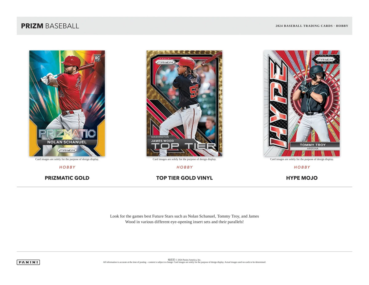 Panini - 2024 Prizm Baseball (MLB) - Hobby Box