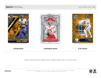Panini - 2024 Zenith American Football (NFL) - Hobby Box