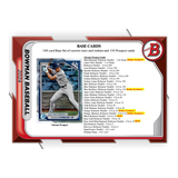 2024 Bowman Baseball Hobby 12 Box Case