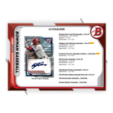 2024 Bowman Baseball Jumbo 8 Box Case