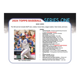 2024 Topps Series 1 Baseball Hobby 12 Box Case