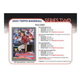 2024 Topps Series 2 Baseball Hobby 12 Box Case